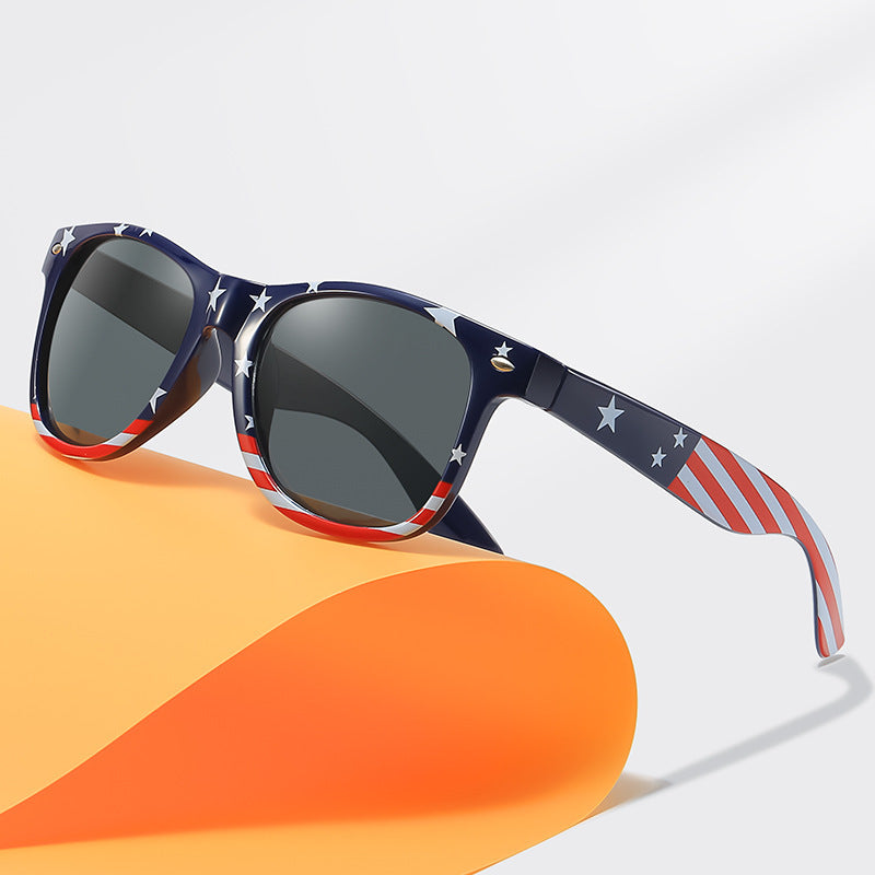 Wholesale Independence Day flag party sunglasses