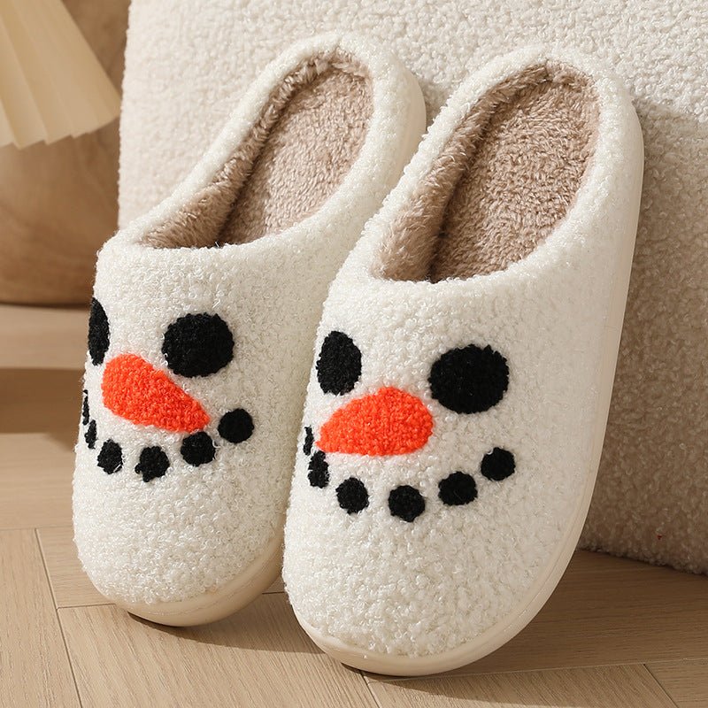 Wholesale Winter Cute Cartoon Home Cotton Household Furry Warm Slippers