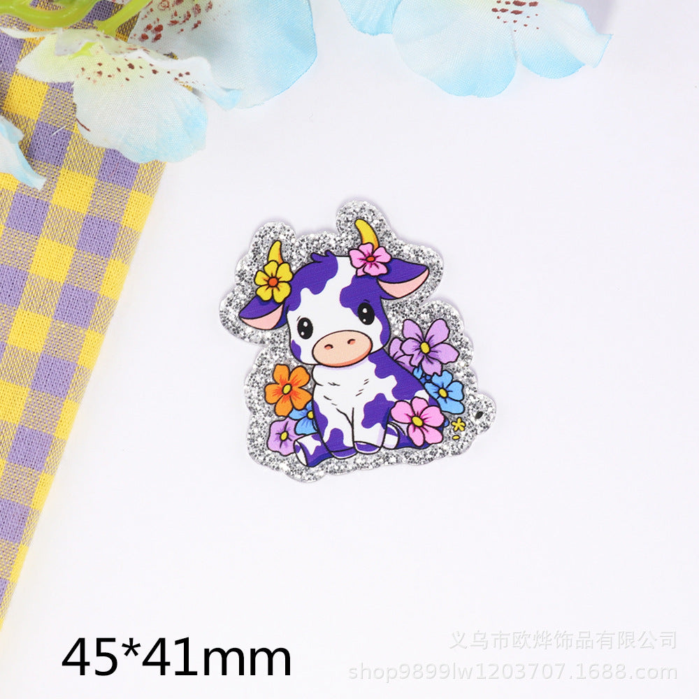 Wholesale 10pcs FlatBack Ocean Animal Acrylic Cute DIY Accessories