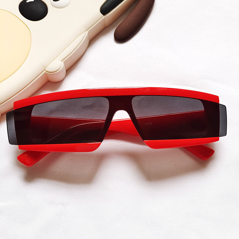 Wholesale Irregular Siamese Children's PC Sunglasses