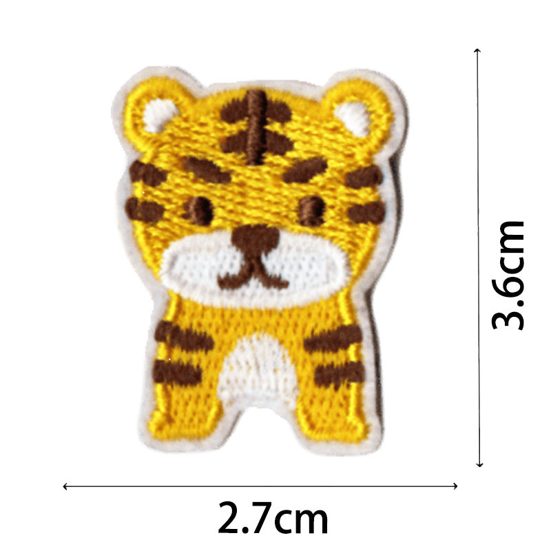 Wholesale Cartoon Animal Flower Embroidery DIY Patches