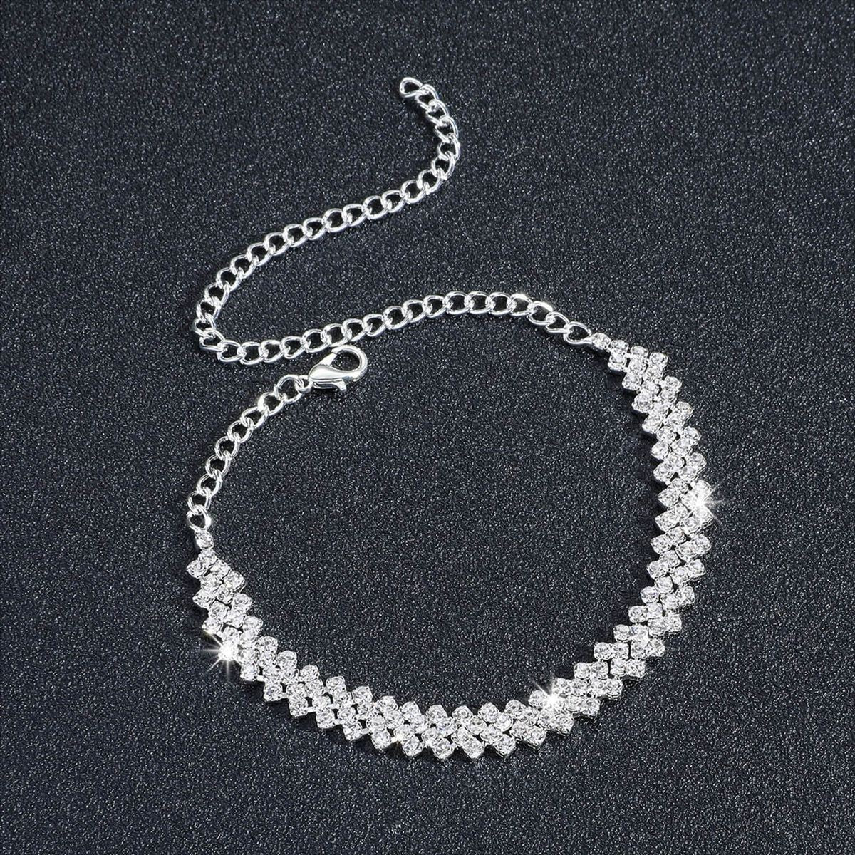 Wholesale Popular diamond bracelet water claw chain
