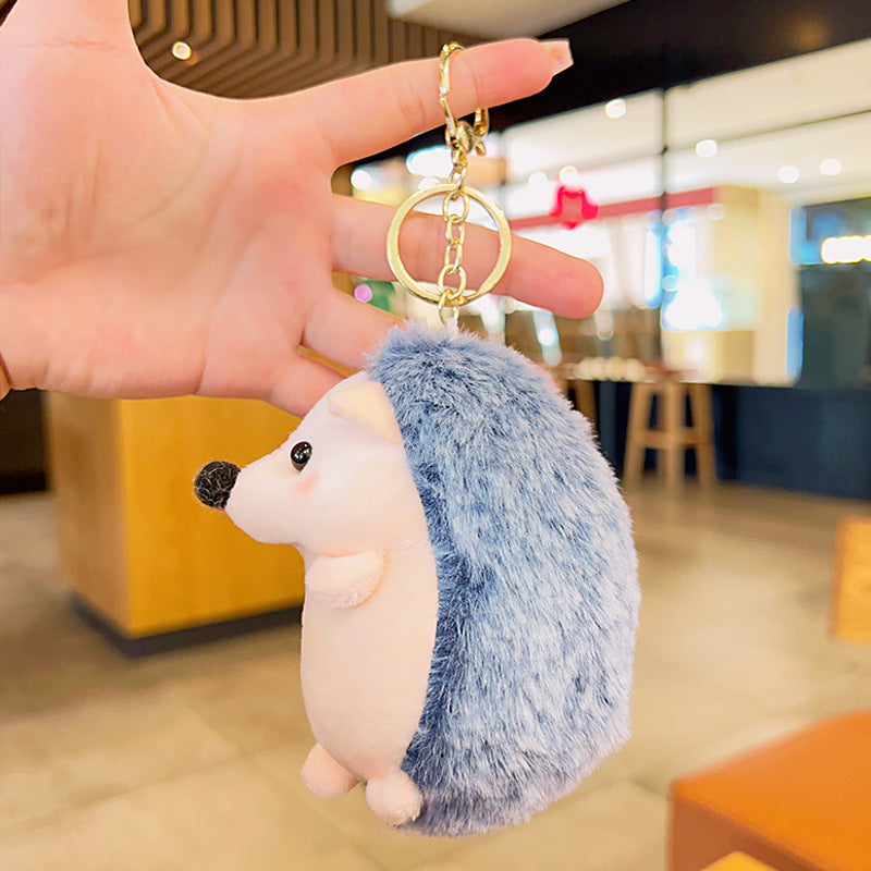 Little Hedgehog Keychain de lujo de lujo