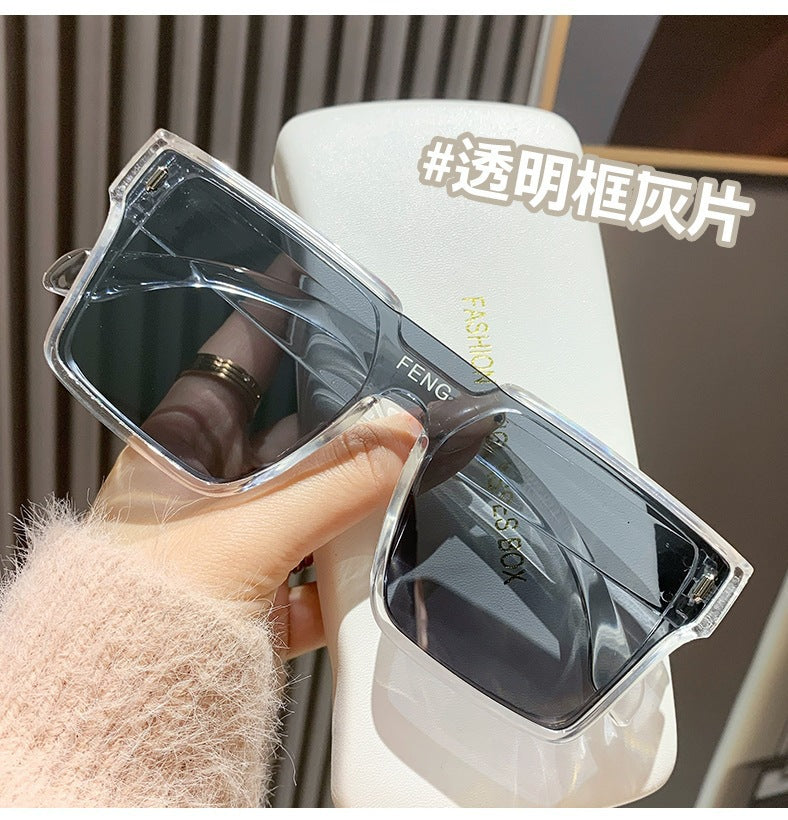 Wholesale Large frame UV protection sunglasses for men and women