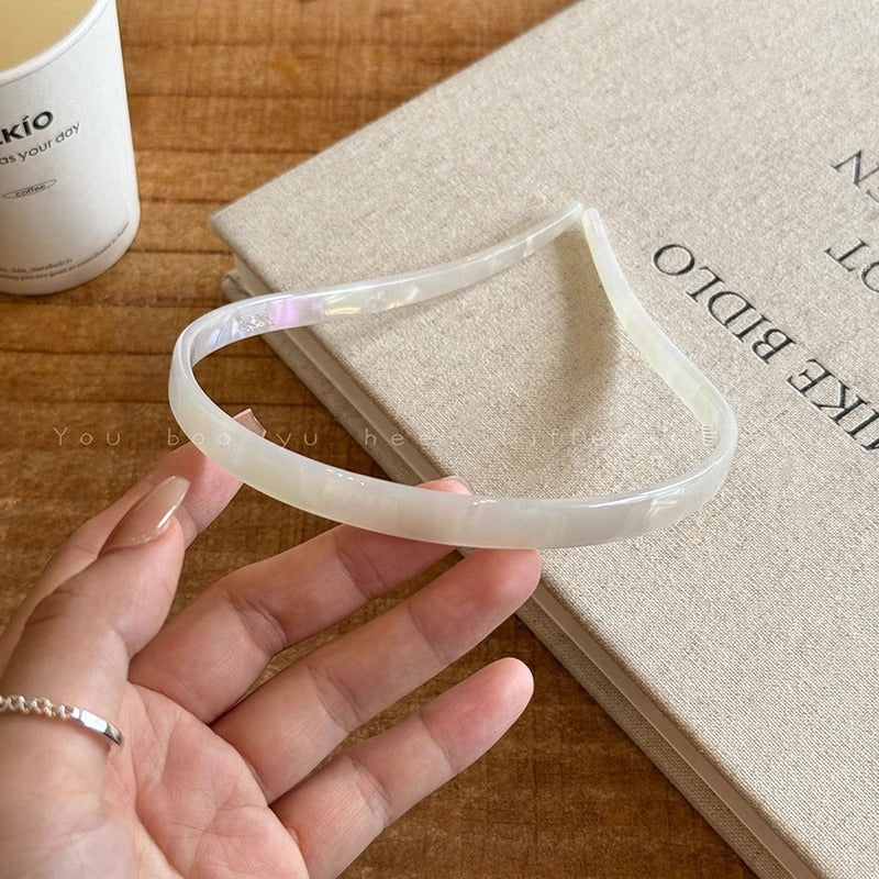 Wholesale No ear bone glasses acetate headband thin headband