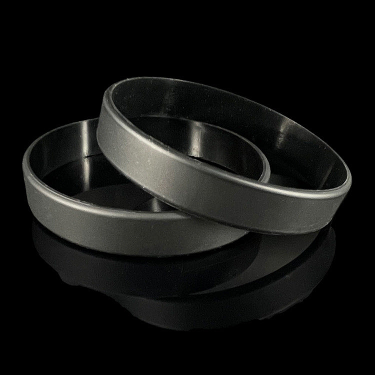 Wholesale 100pcs Sports Bracelets Grouped Printable Engraved Color-filled Rubber Bracelets