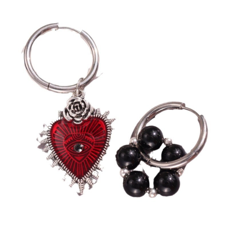 Wholesale Love Eyes Beaded Ear Ring
