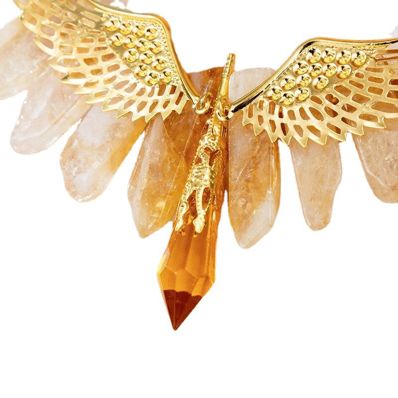 Wholesale Natural Citrine Necklace