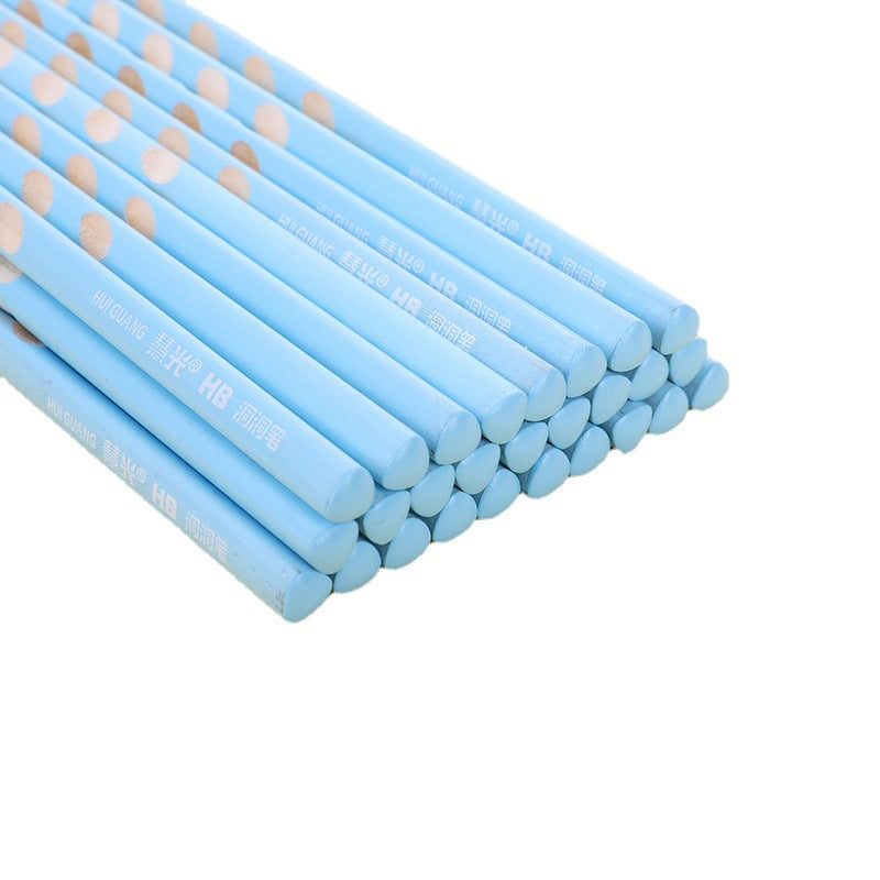 Wholesale Anti-bite Sticky Top Hole Pen Wooden Pencil