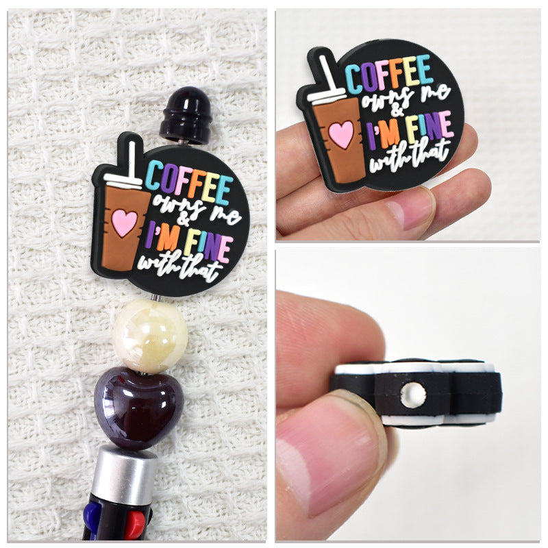 Wholesale Random 100pcs/pack  High-quality cartoon cup-shaped beaded bracelet