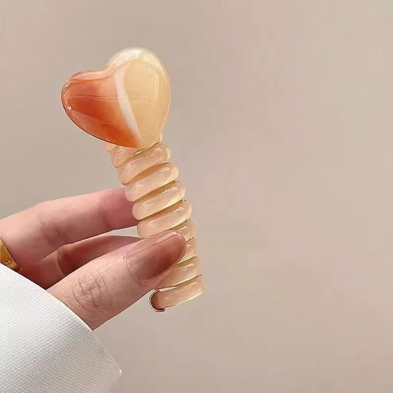 Wholesale Japanese Style Simple Bubble Braid High-grade Ponytail Braid Artifact Telephone Line Hair Scrunchies