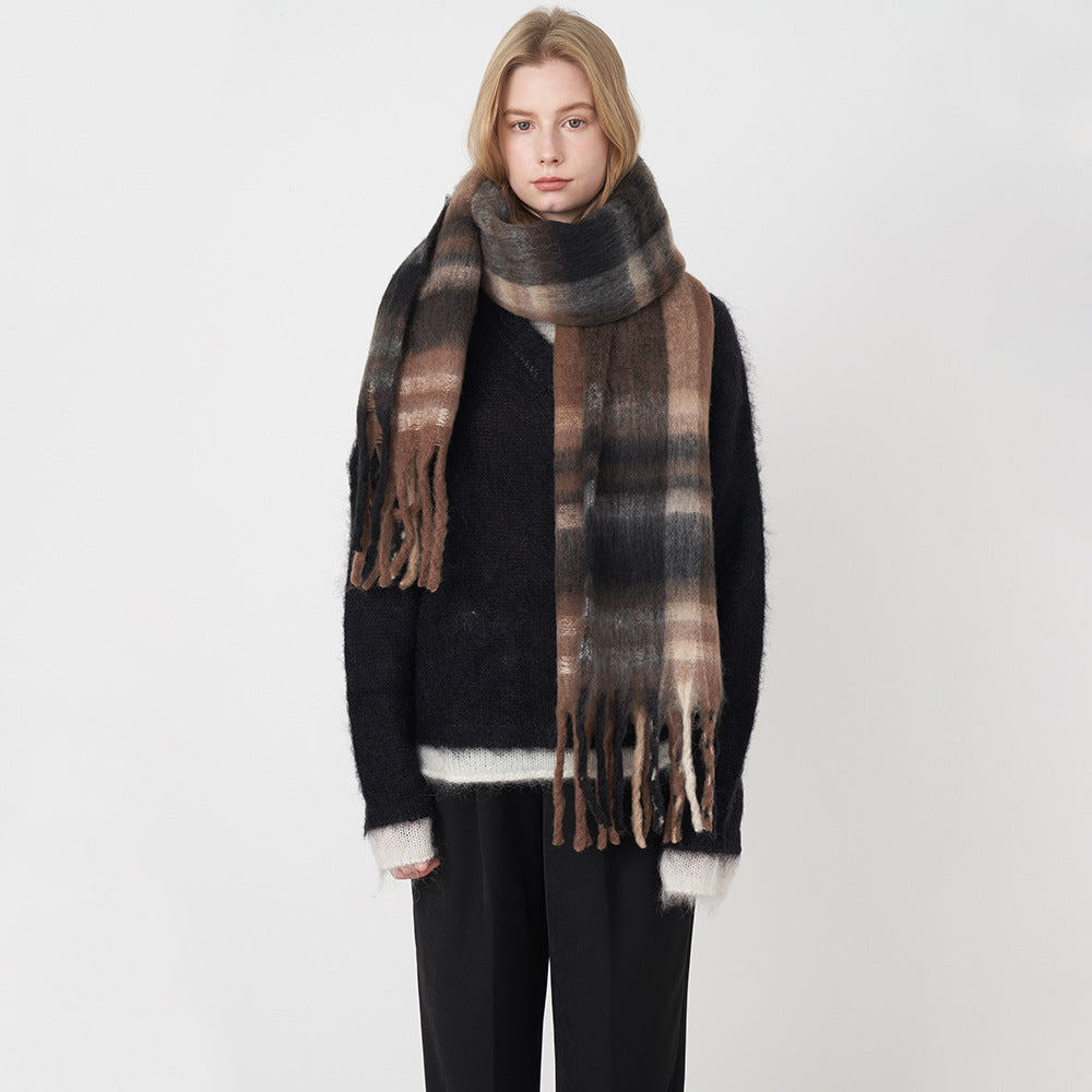 Wholesale Women's Soft Vintage Polyester Scarf