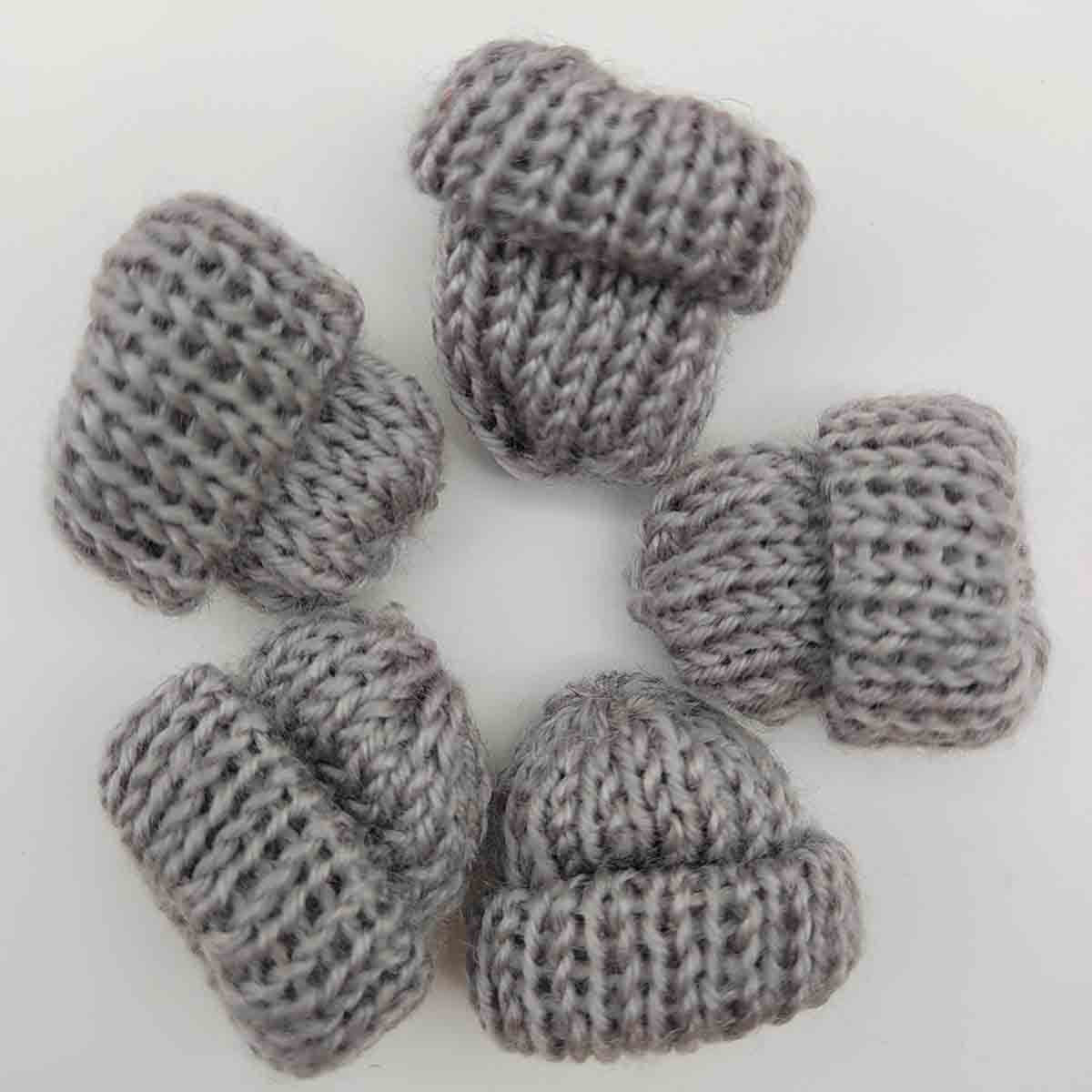 Wholesale Wool Knitted Small Hat Clothing Accessories Decorative DIY Accessories Korean Mini Jewelry Toy Decorative Finger Cap
