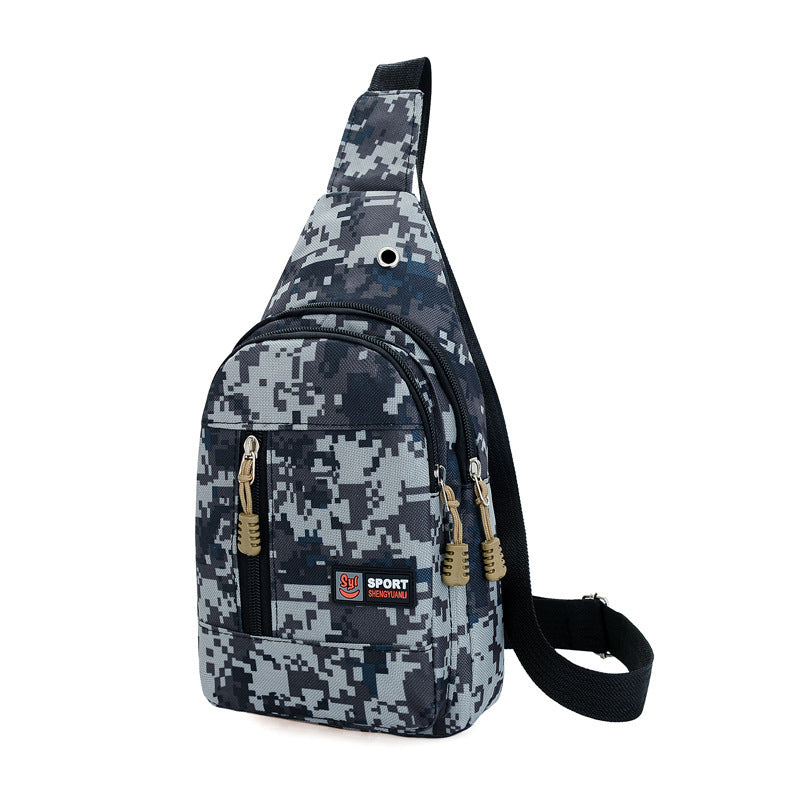 Wholesale Oxford Cloth Tactical Chest Bag Men's Shoulder Bag