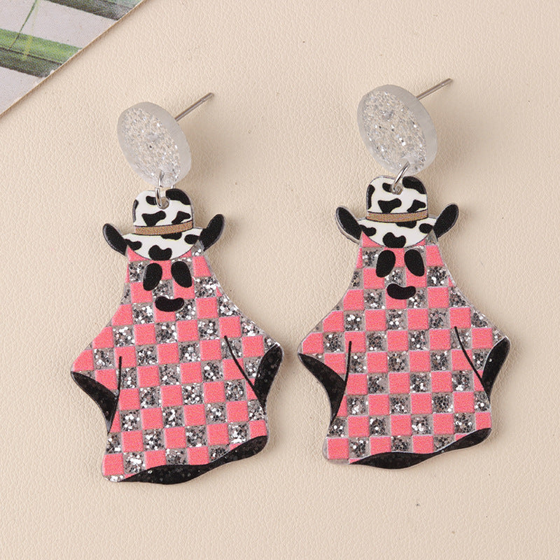 Wholesale  Funny Series Acrylic Earrings