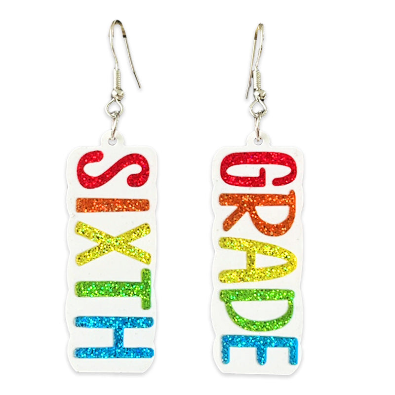 Wholesale New semester colorful earrings