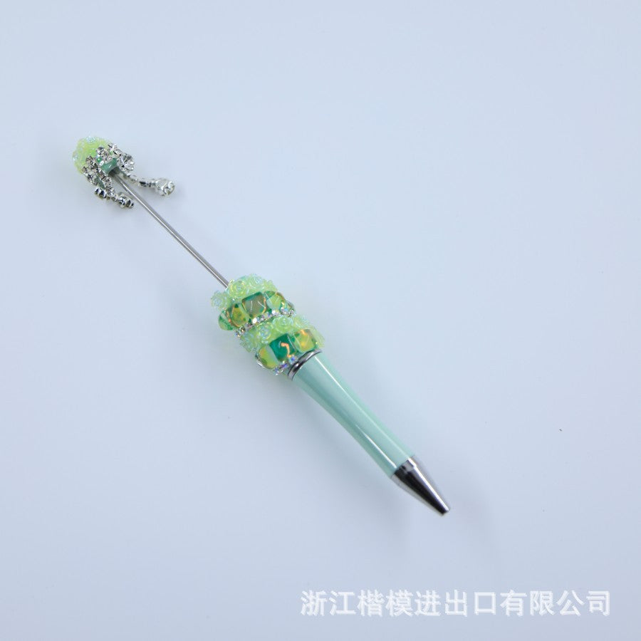 Wholesale Popular DIY Pearl Flower Beadable Pen
