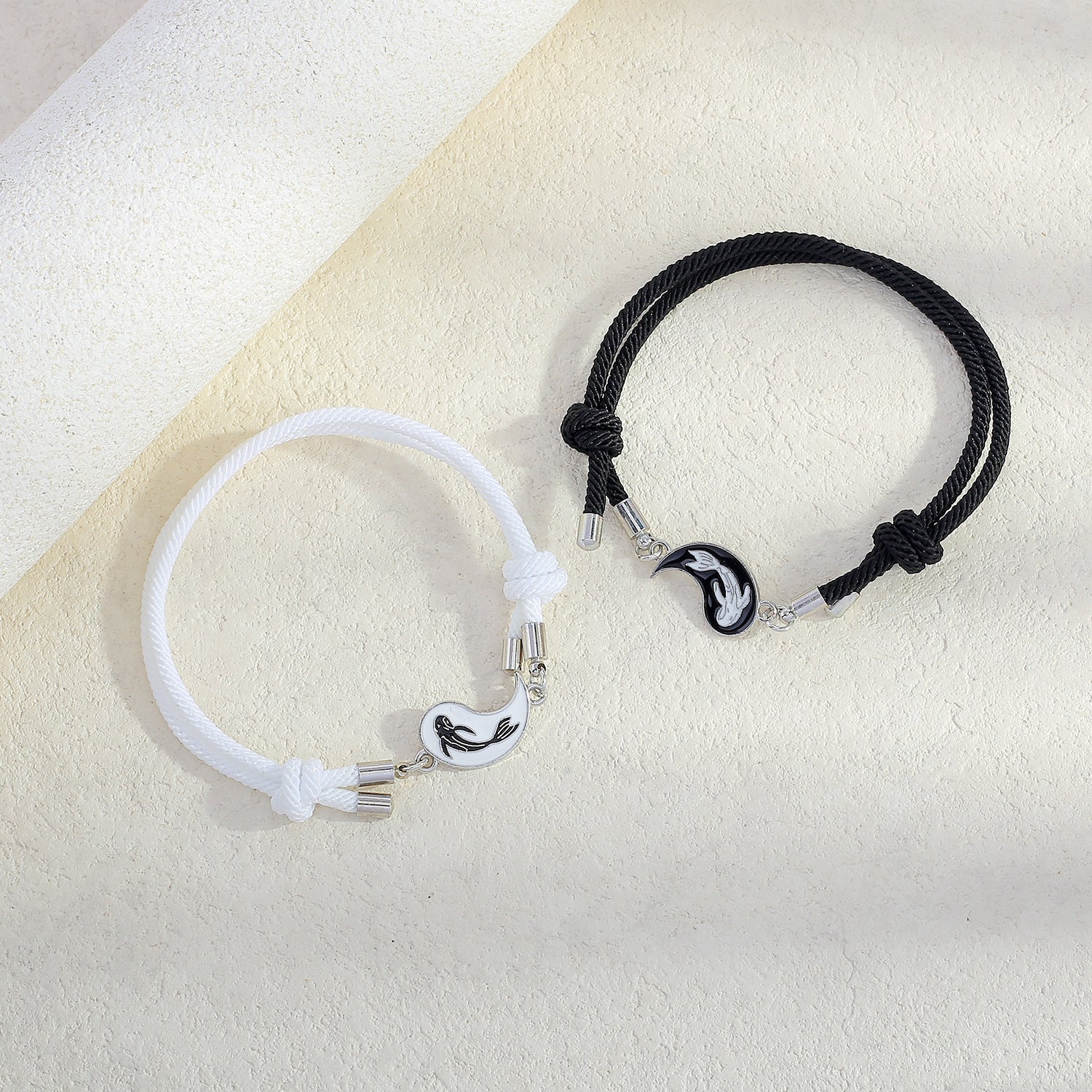 Wholesale Ancient Tai Chi Bagua Braided Magnetic Bracelet