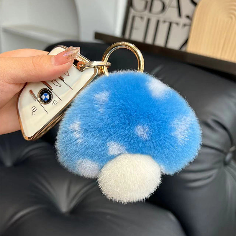Wholesale Plush Mushroom Keychain