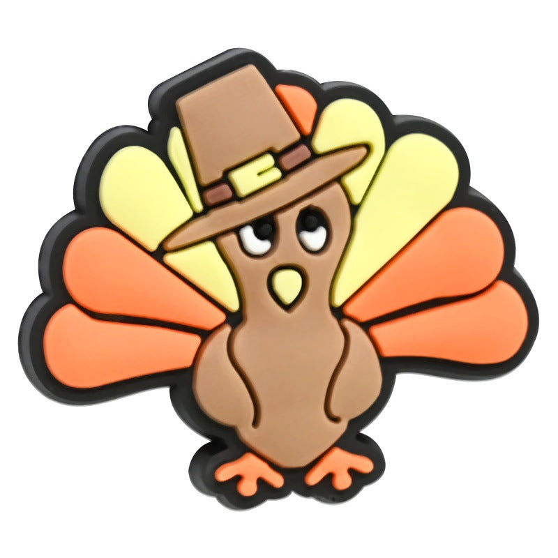 Wholesale    Random 100pcs  Thanksgiving series beads loose beads