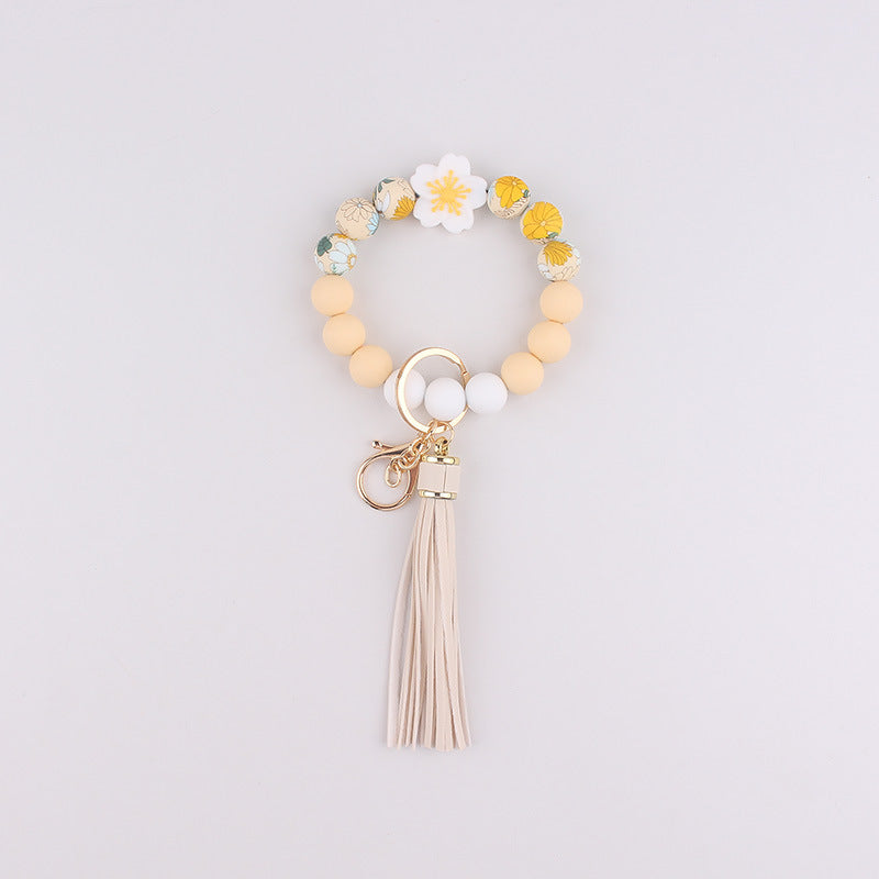 Wholesale Daisy Keychain Flower Bracelet