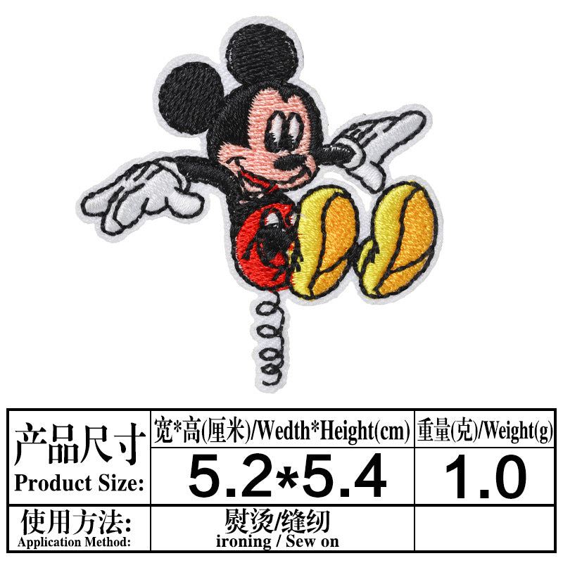 Wholesale classic cartoon cloth stickers DIY patches OLY Exclusive