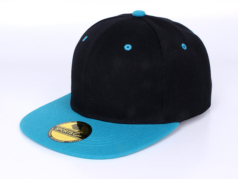 Wholesale solid color light board cap skateboard flat cap dead fly hip-hop blank baseball hat