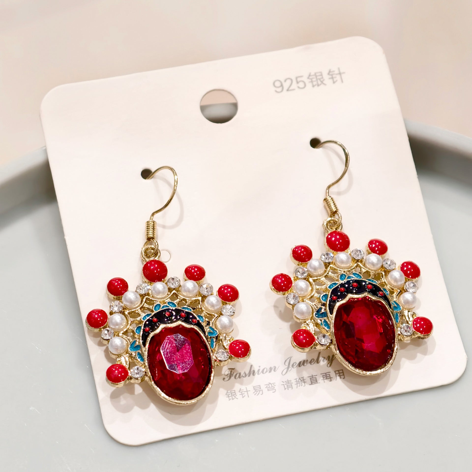 Wholesale Vintage court style ethnic antique earrings