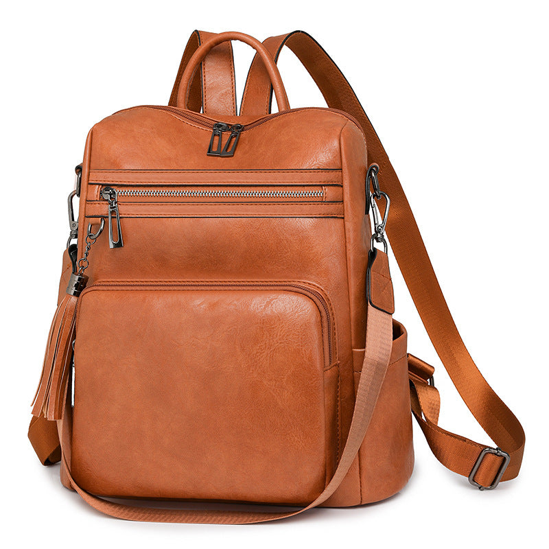 Wholesale Winter Retro Fashion Women's Large Capacity Backpack