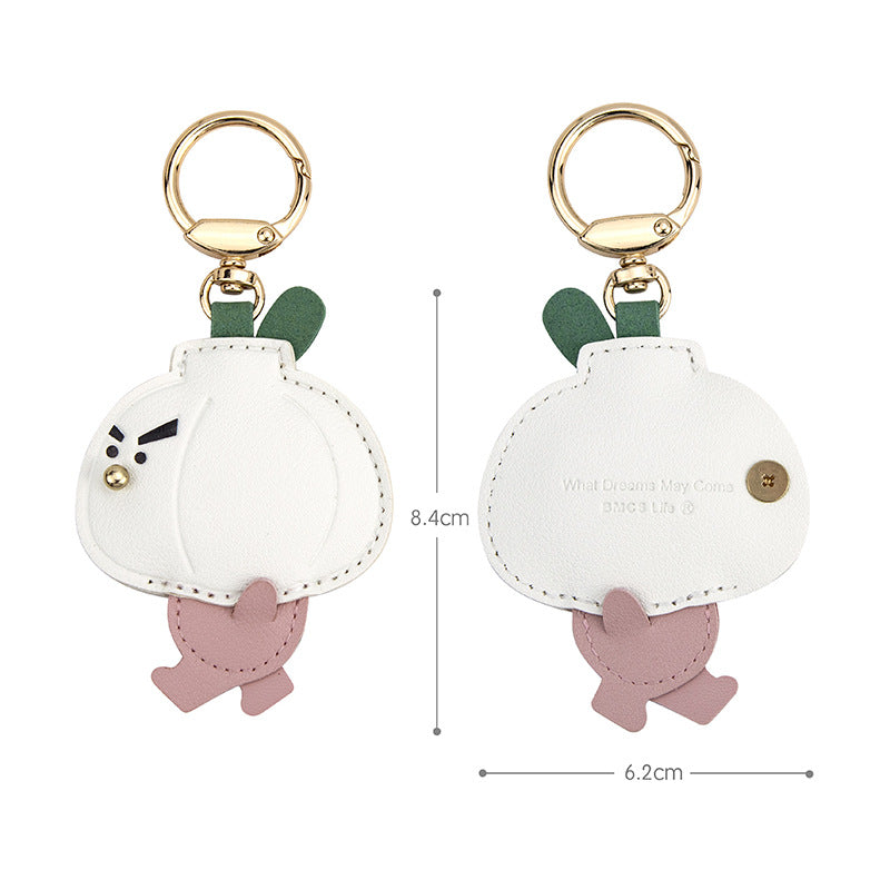 Wholesale Cartoon Leather Access Card Case Keychain