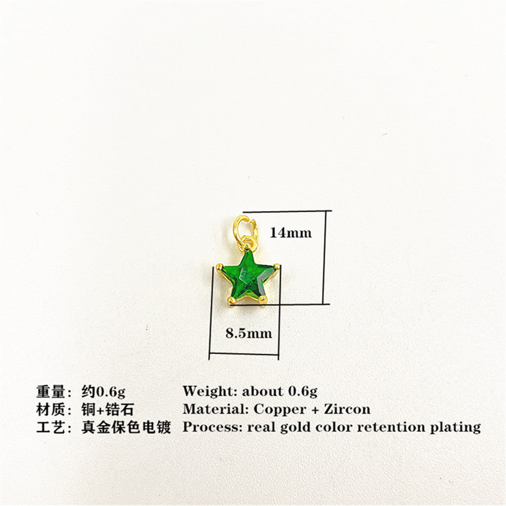 Wholesale five-pointed star  pendant jewelry