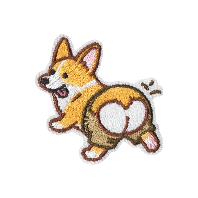 Wholesale Funny Career Dogs Embroidered Patch Set Iron On No Sew Applique For Clothing Backpacks Trendy Decorative Gift 9 Pieces