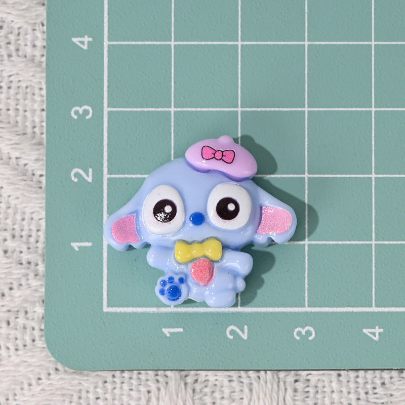 Wholesale 10pcs/pack  cartoon cute colored beads Acrylic Beads