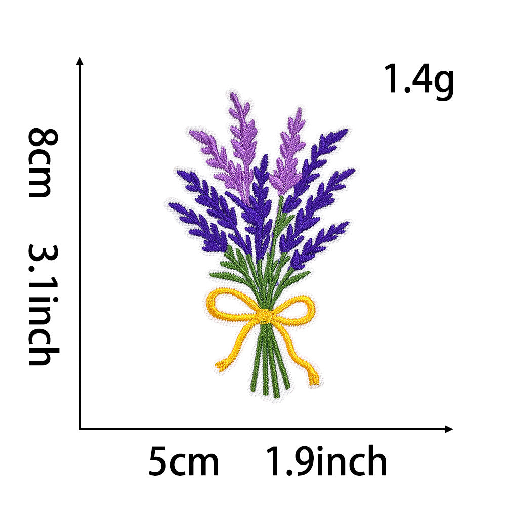 Wholesale Trendy Embroidered Plant Patches With Hot Melt Backing Cactus Sunflower Monstera Design For DIY et Decor And Boutique Craft Supply