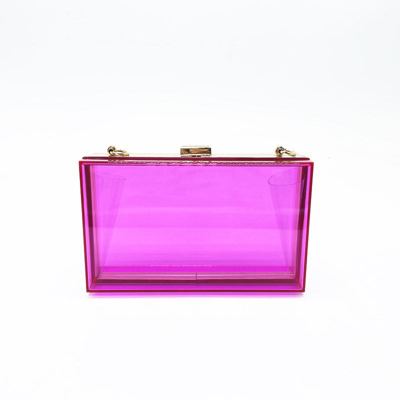 Wholesale Acrylic Transparent Fashion Evening Bag