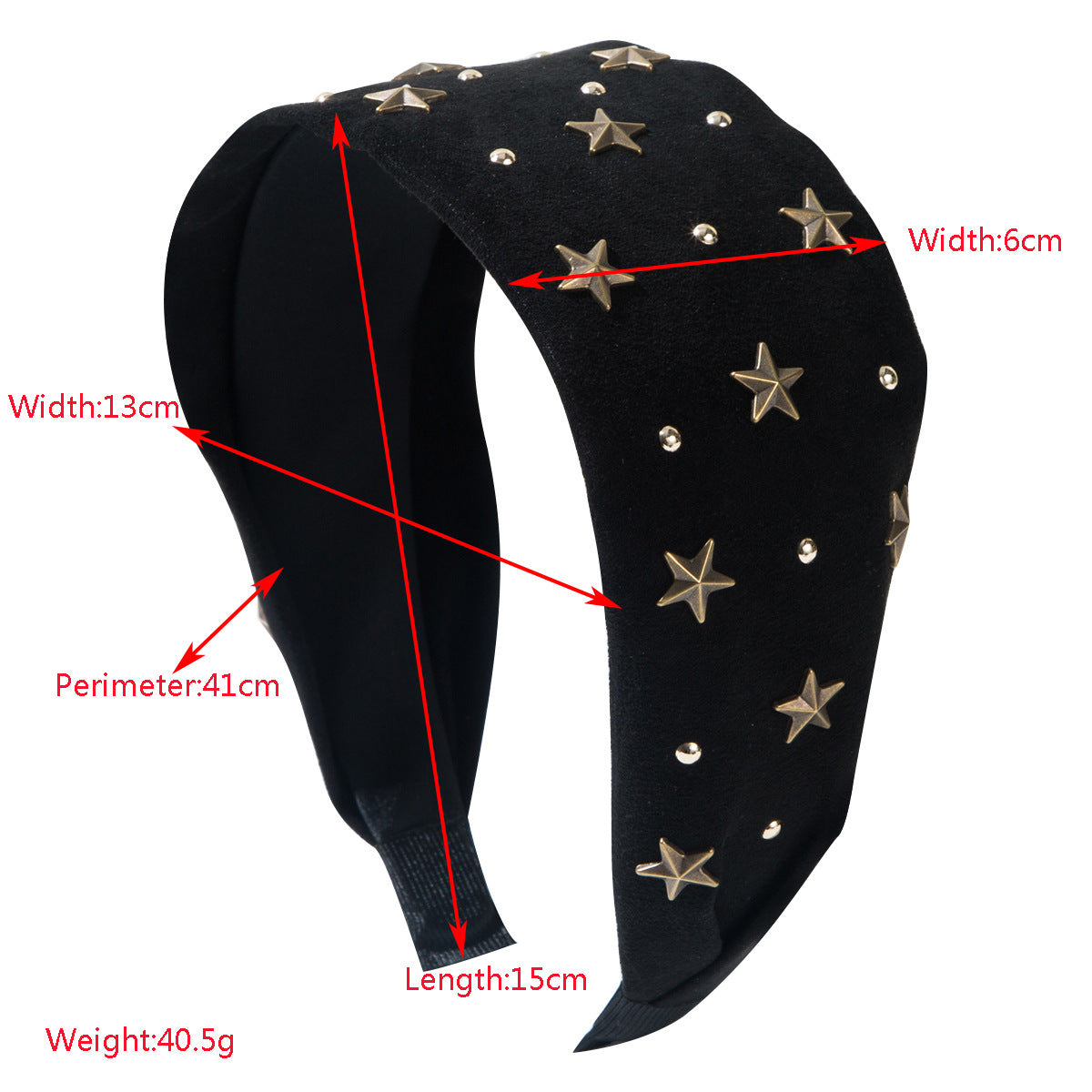 Wholesale Star rivet headband