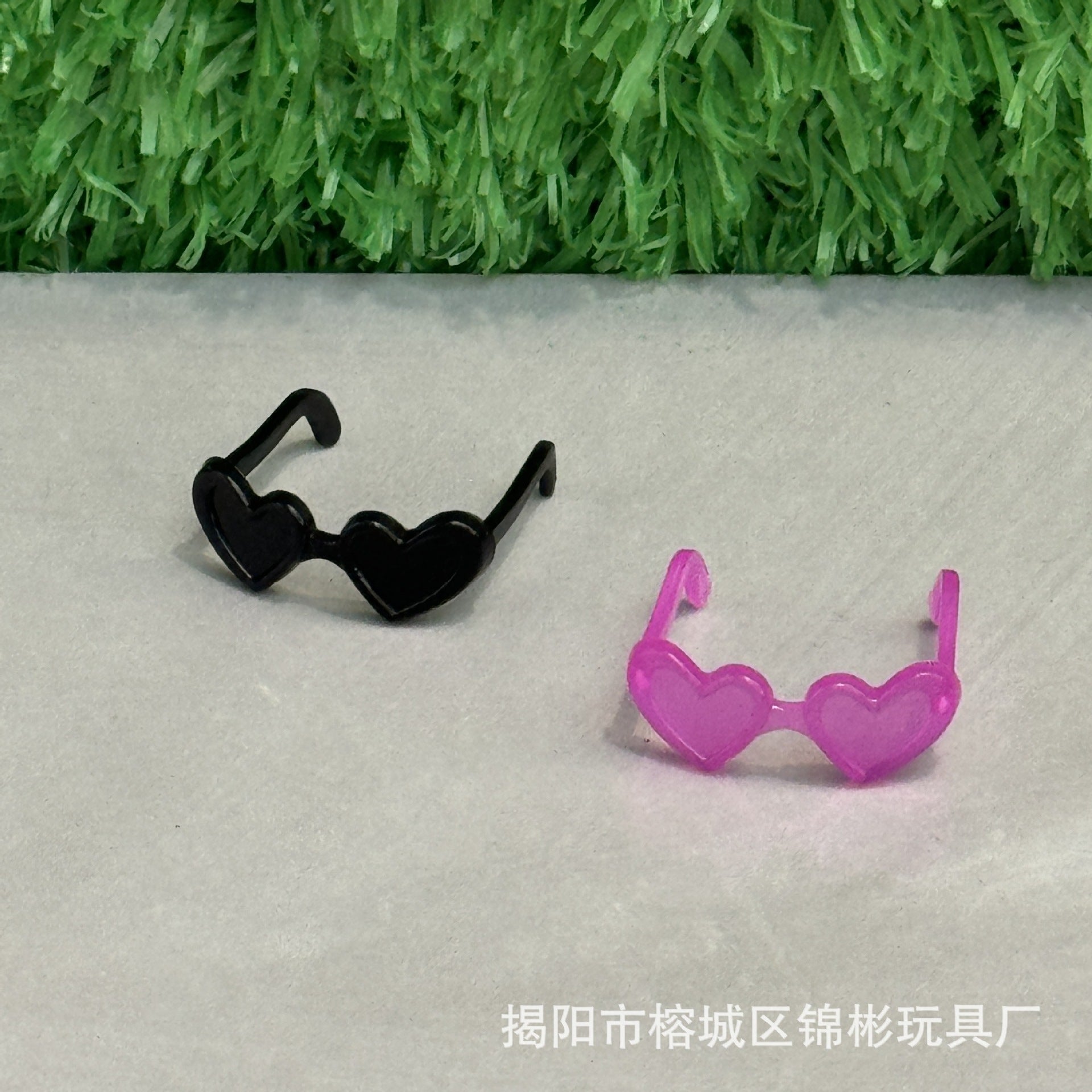 Wholesale 100pcs 30cm Doll Multi color Glasses Doll Accessories