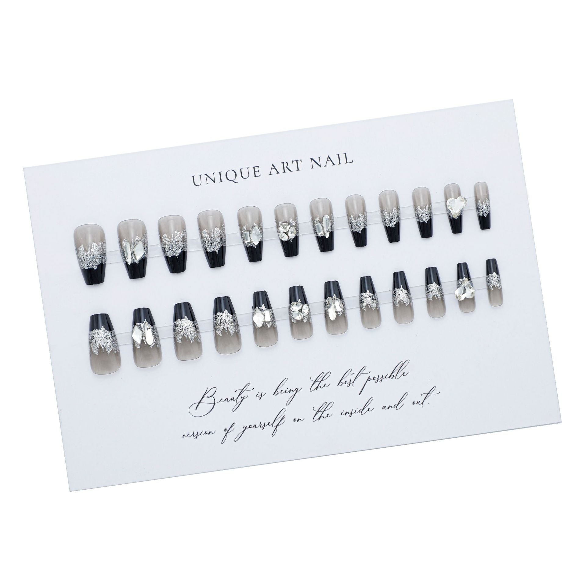 Wholesale Dark flash diamond long wear armor