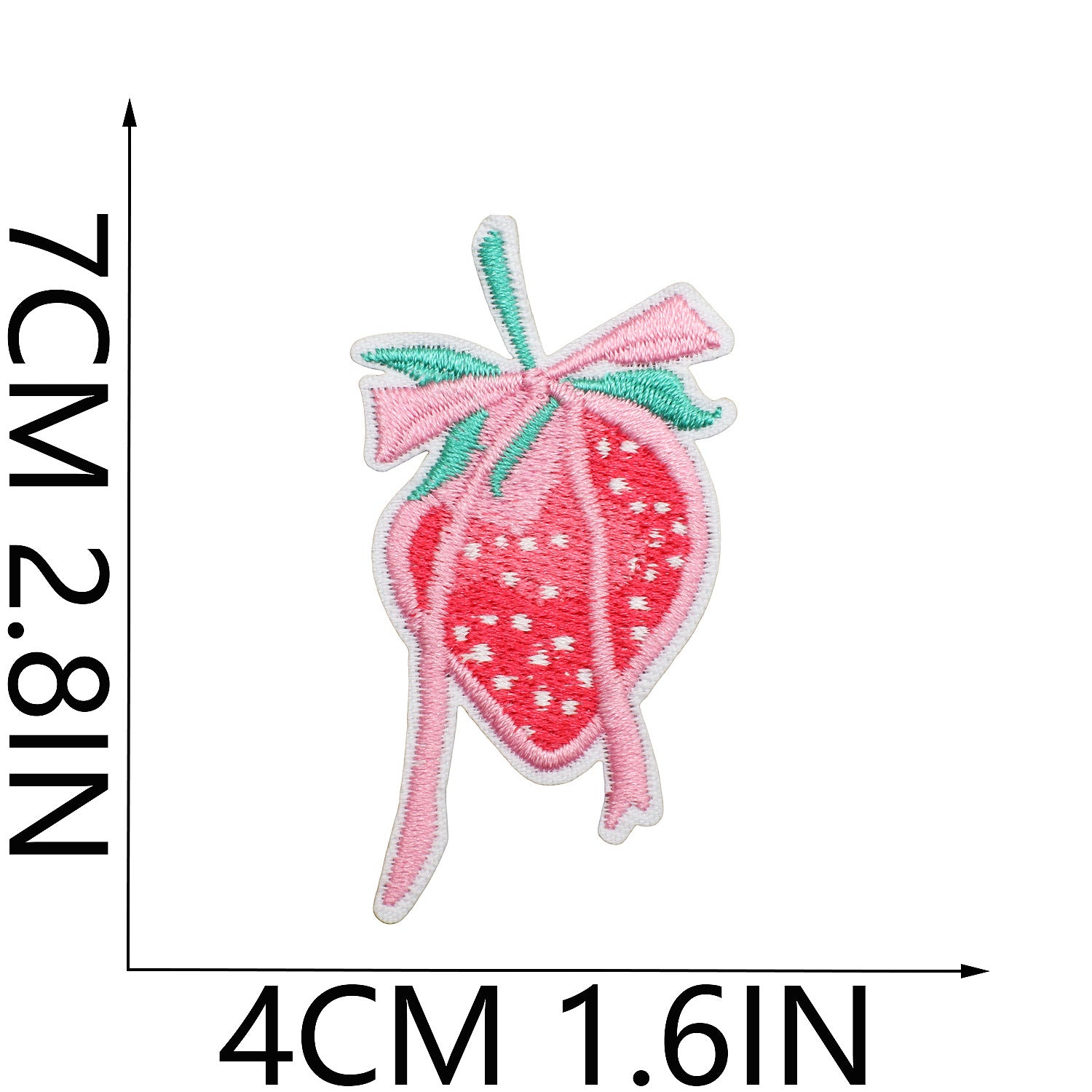 Wholesale Valentine's Day Love Letter Pink Bow Bear Embroidery DIY Patches