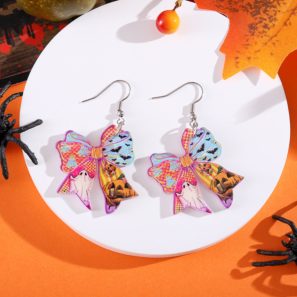 Wholesale  colorful acrylic drop earrings