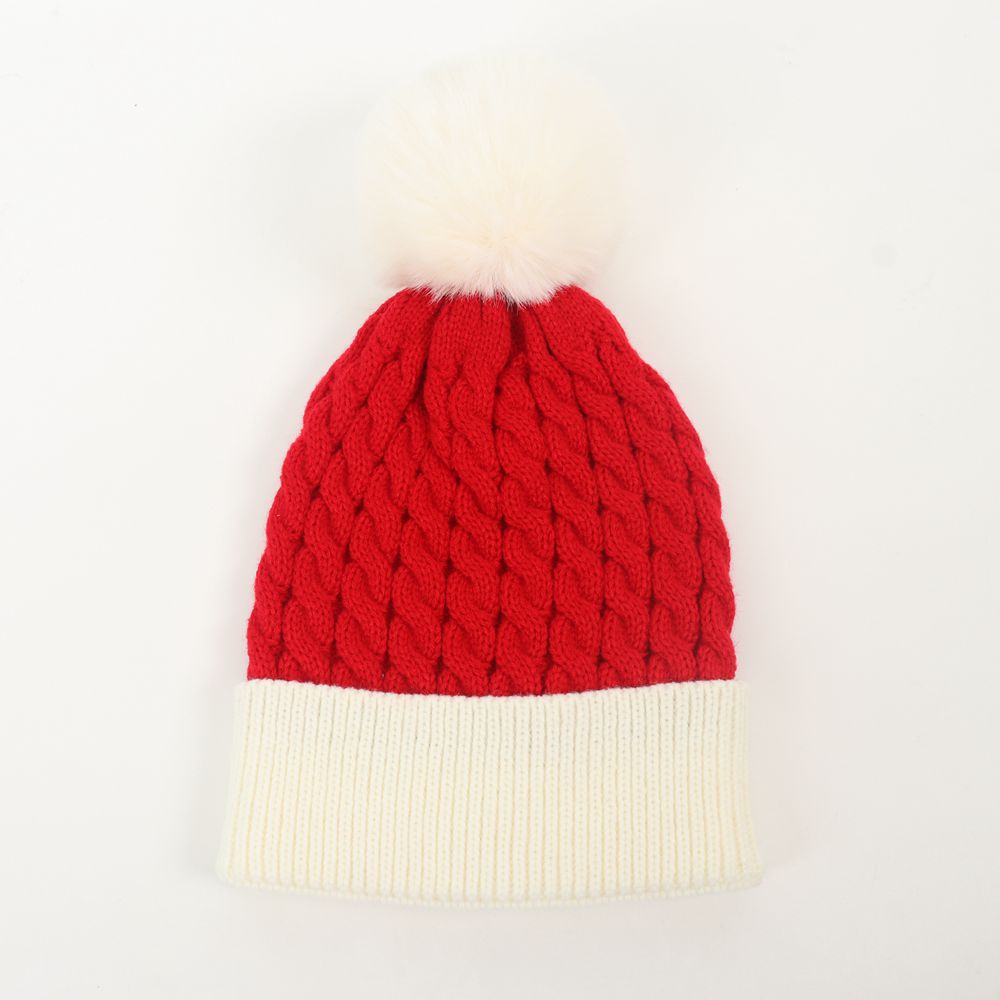 Wholesale Parent-child Christmas Hat Winter Woolen Hat Outdoor Warm Knitted Hat