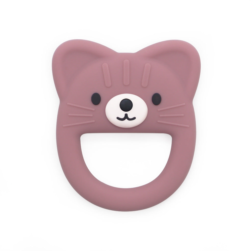 Wholesale 10PCS/PACK Baby Soft Silicone Animal Food Grade Teething Stick