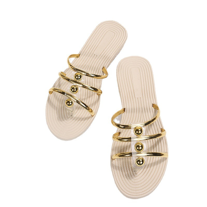 Chanclas de perlas de goma al por mayor