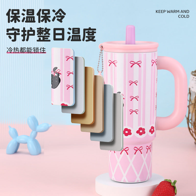 Wholesale cute portable stainless steel thermos cup