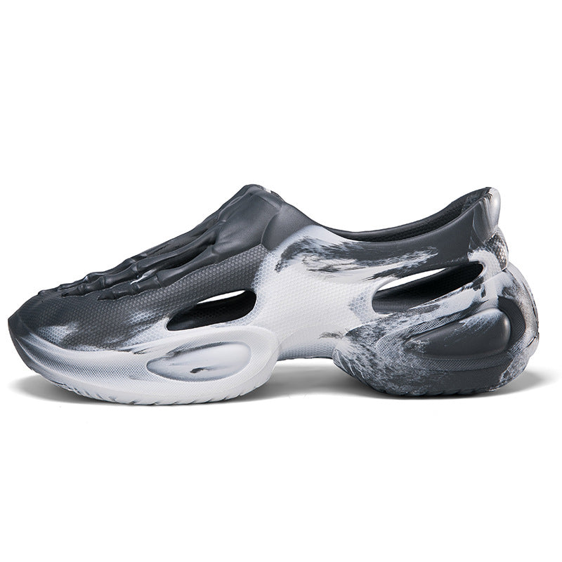 Wholesale Men's Hollowed Out EVA Perforated Shoes