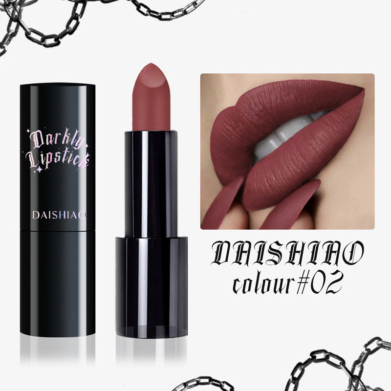 Wholesale Wholesale Halloween Waterproof Long Lasting Matte Black Lipstick