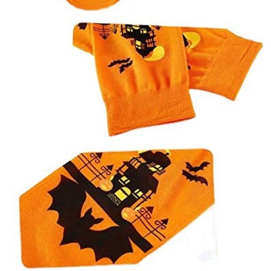 Wholesale Halloween Bat Spider Web Clown Skeleton Skull Over The Knee Socks