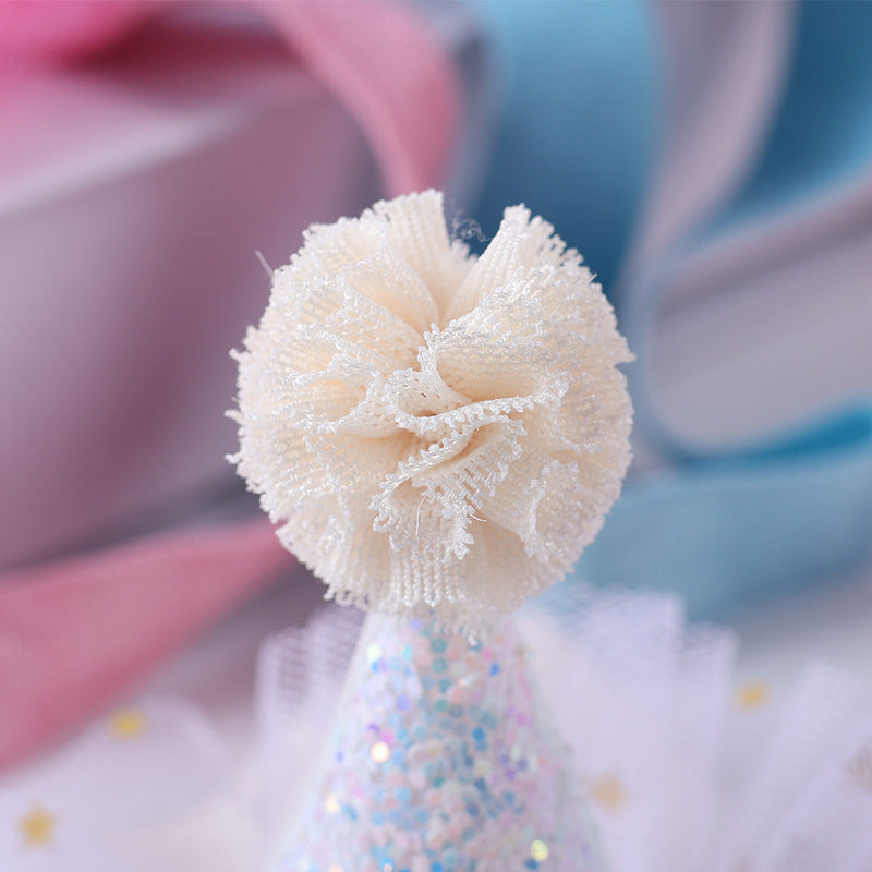 Wholesale Cute Baby Crown Small Hat Hair Band Baby Newborn Simple Hundred Years Old Banquet Headwear