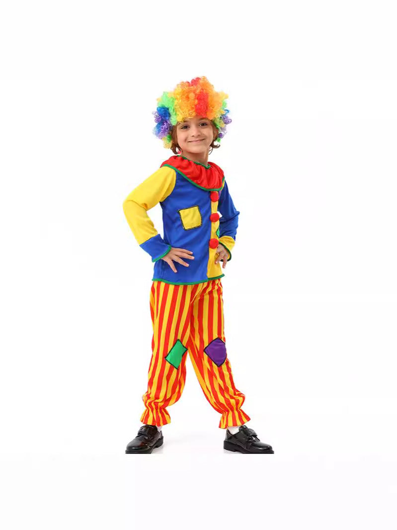 Wholesale clown costumes Children's Day stage performance costumes