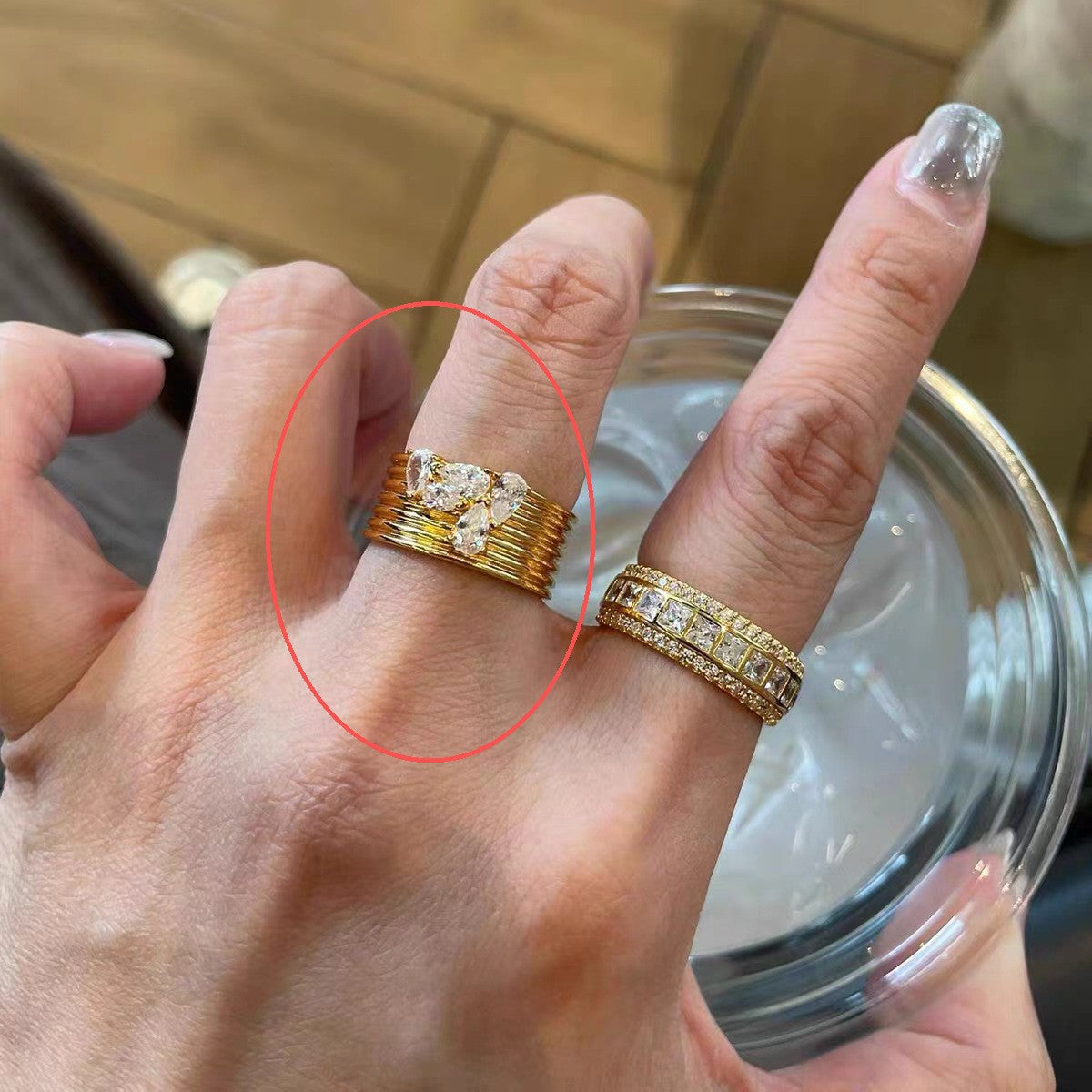 Wholesale Unique Vintage Stacking Index Finger Rings